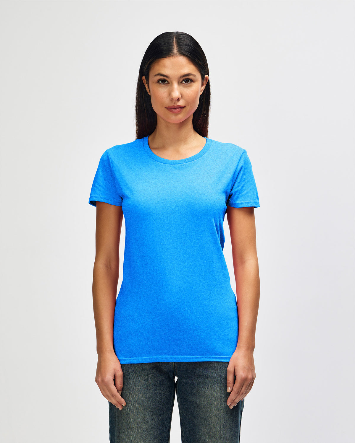 Gildan Heavy Cotton 5000L T-Shirt - Heather Sapphire