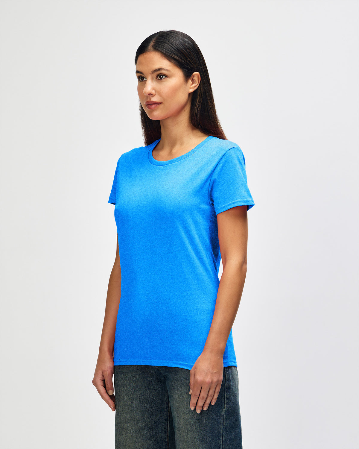 Gildan Heavy Cotton 5000L T-Shirt - Heather Sapphire