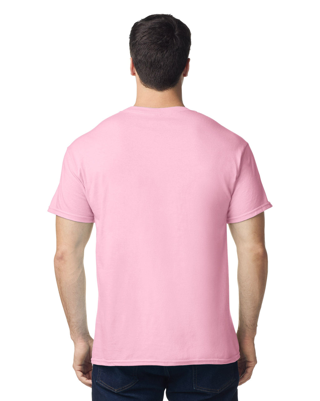 Gildan Heavy Cotton 5000 T-Shirt - Light Pink - Back