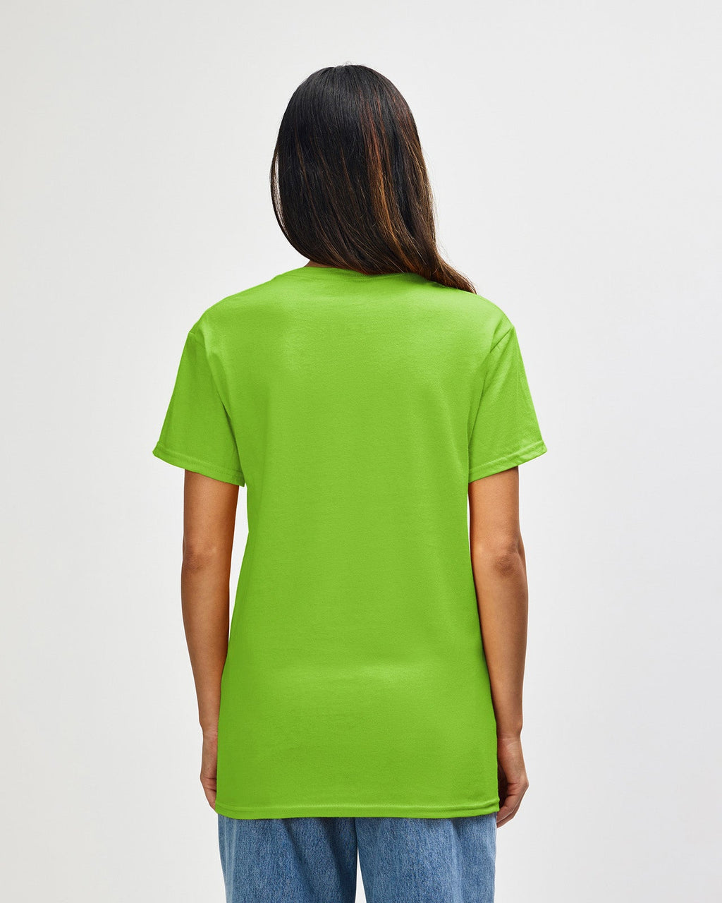Gildan Heavy Cotton 5000 T-Shirt - Lime - Back
