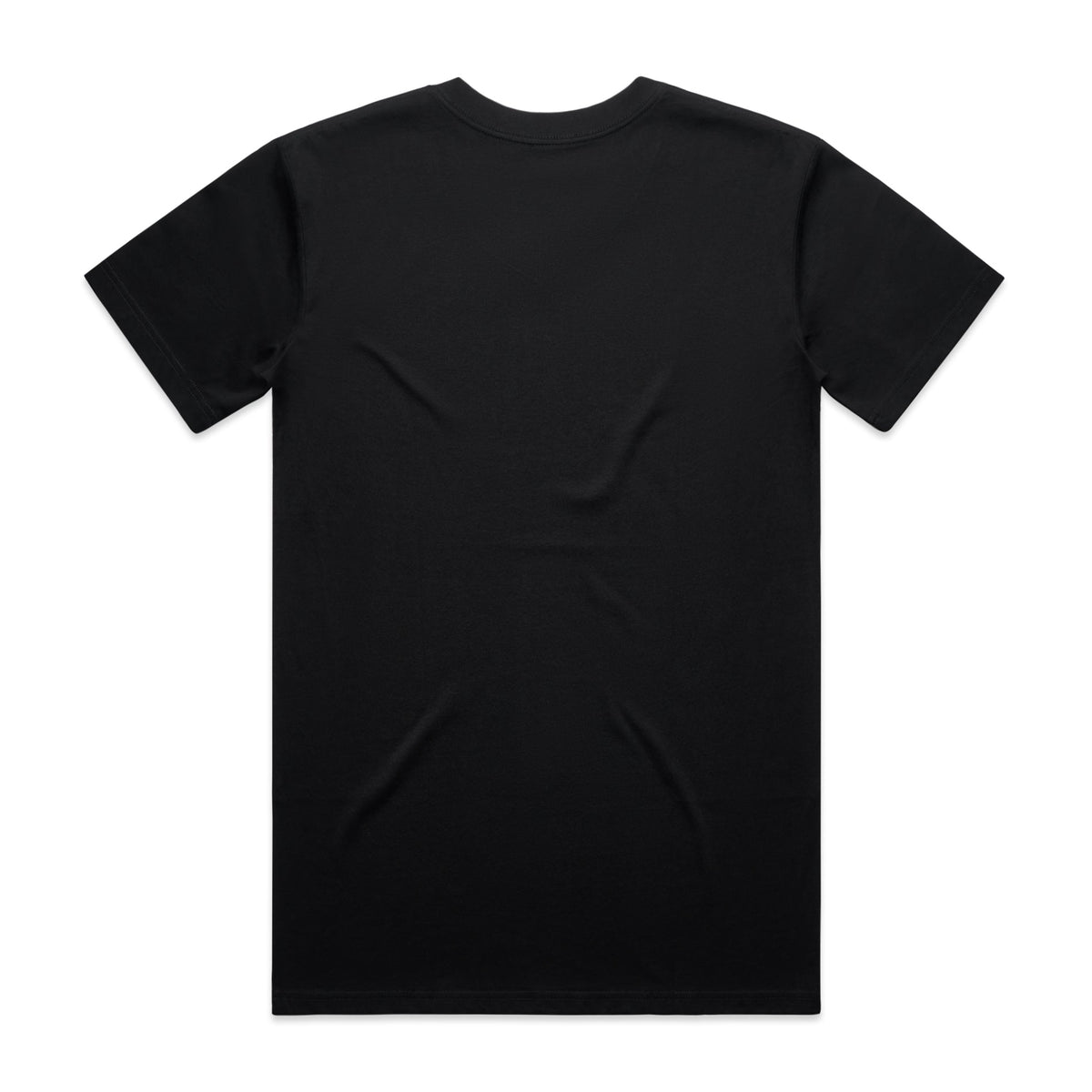 Staple V Neck Tee 5001V - Black - Back