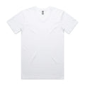 Staple V Neck Tee 5001V - White - Front