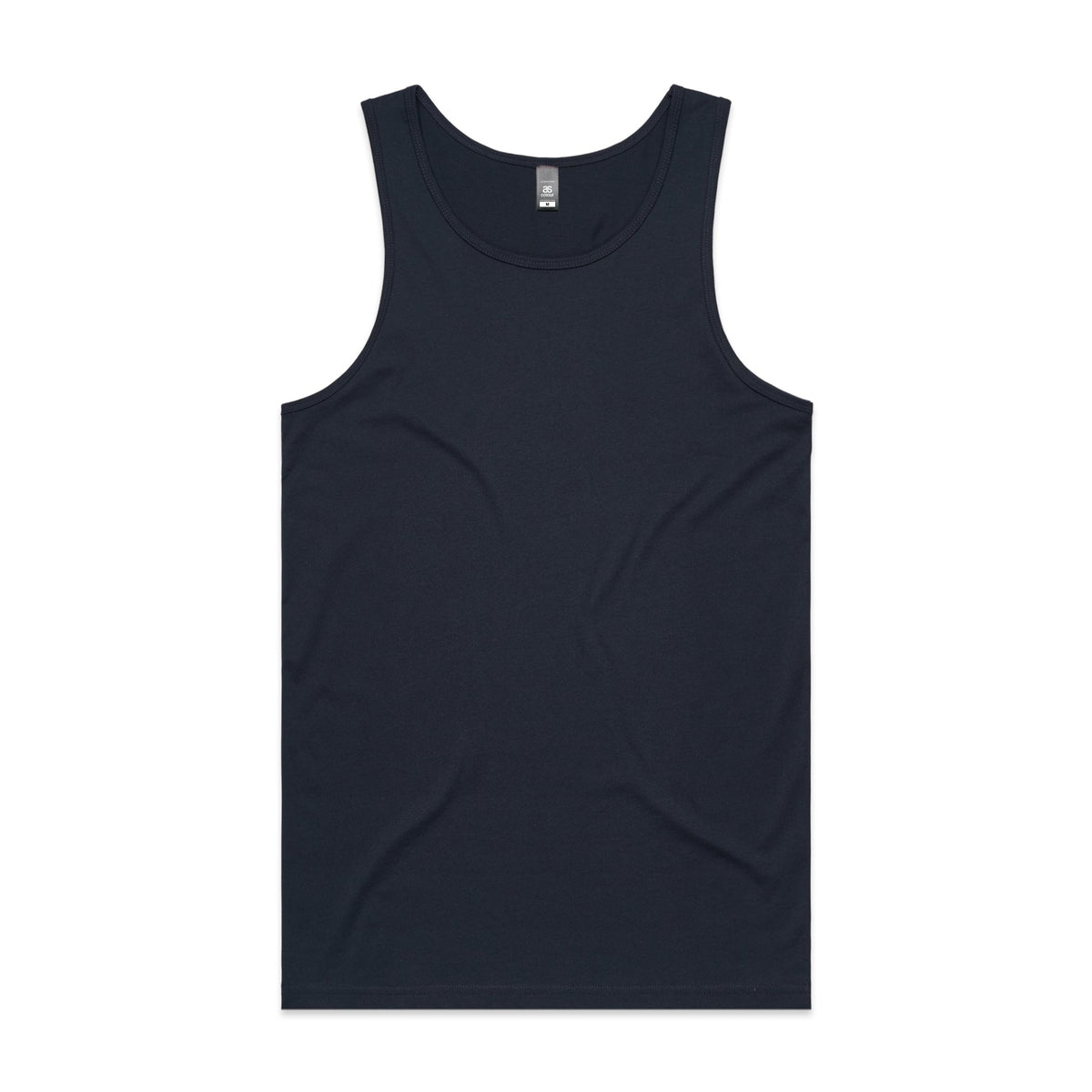 Lowdown Singlet 5007S - Navy - Front
