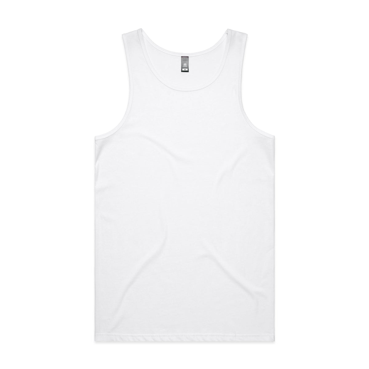 Lowdown Singlet 5007 - White - Front