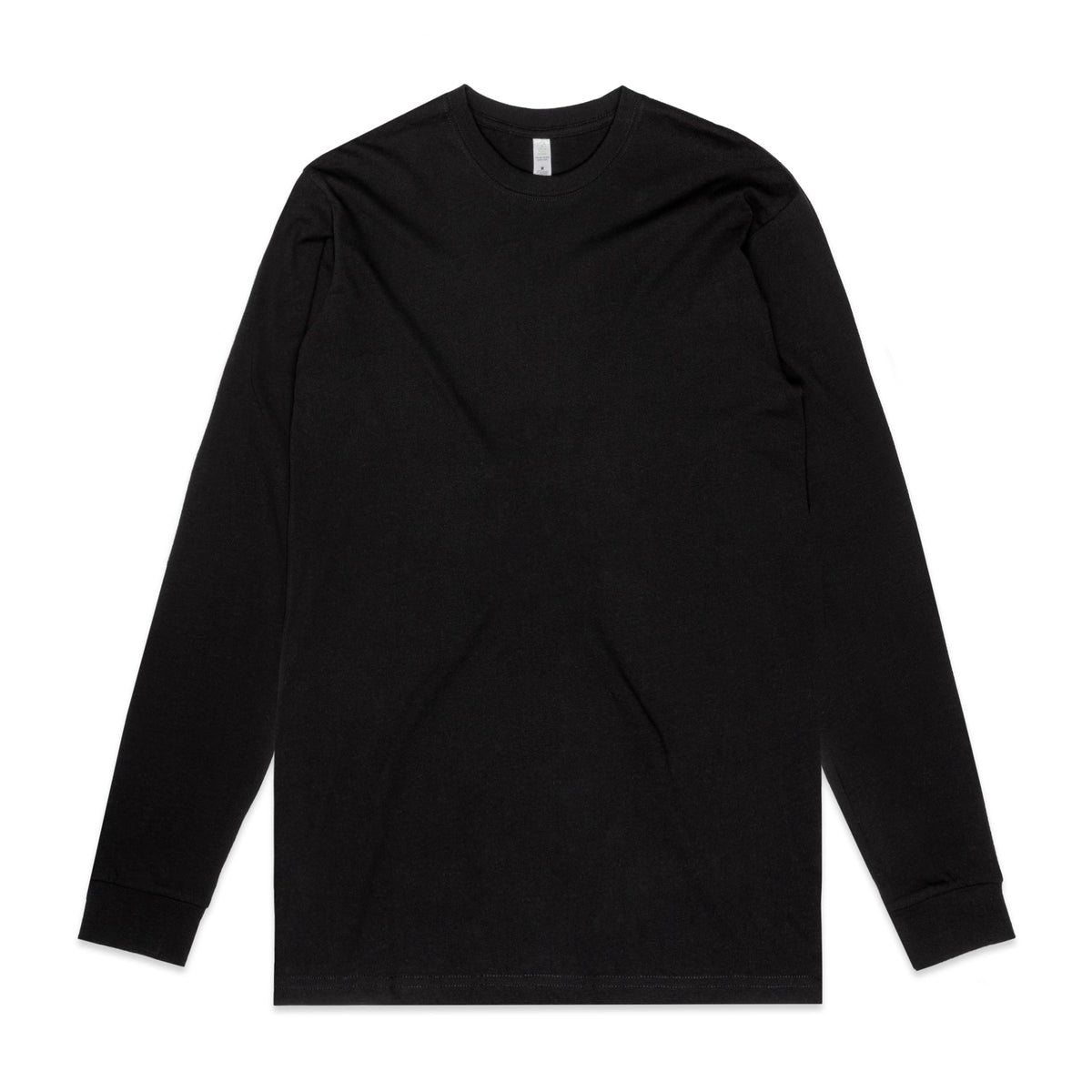 Staple Organic L/S Tee 5020G - Black - Front