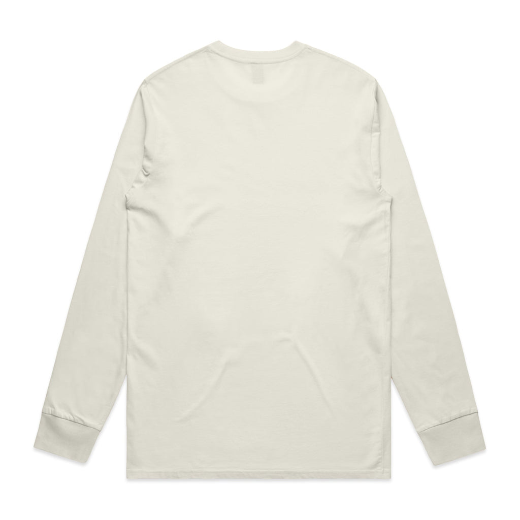 Staple L/S Tee 5020 - Ecru - Back
