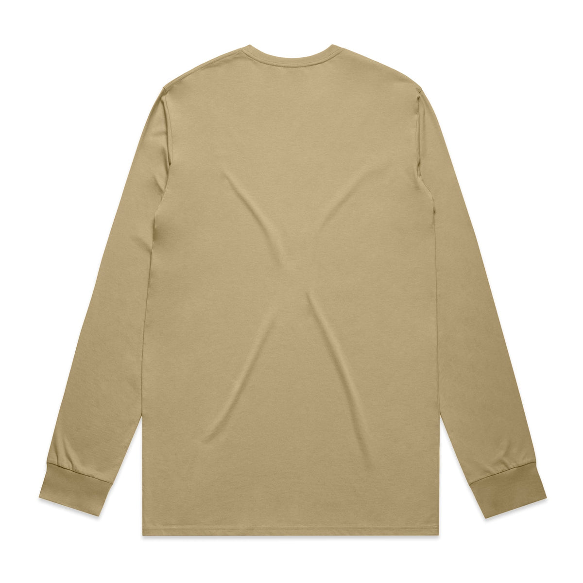 Staple L/S Tee 5020 - Khaki - Back