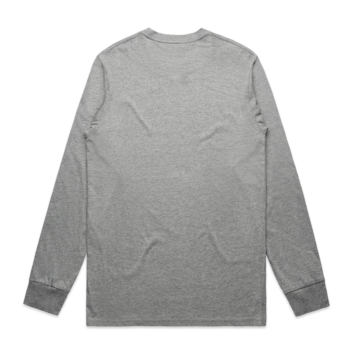 Staple L/S Tee 5020 - Grey Marle - Back