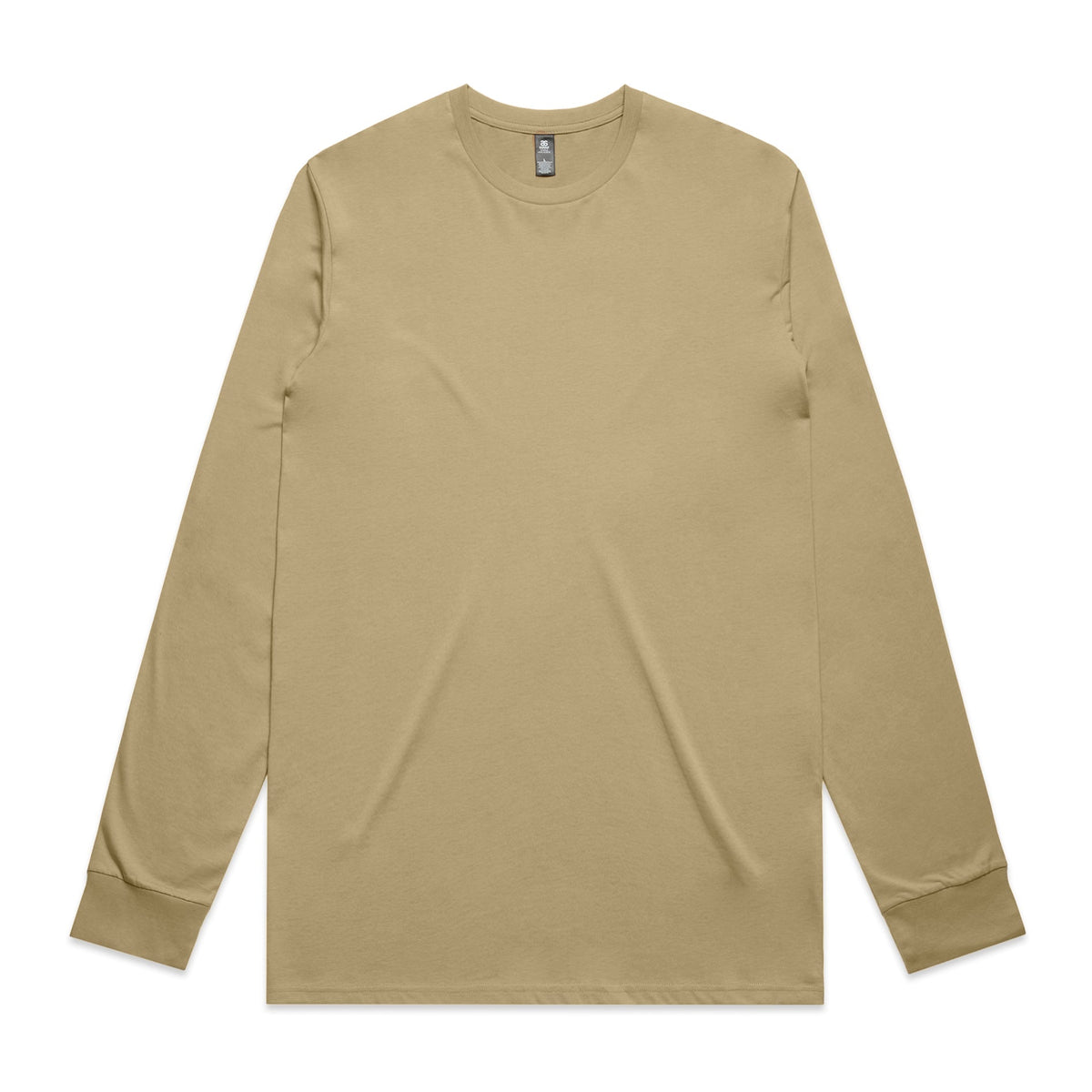 Staple L/S Tee 5020 - Khaki - Front