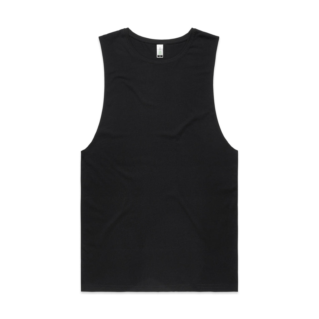 Barnard Organic Tank 5025GS - Black - Front