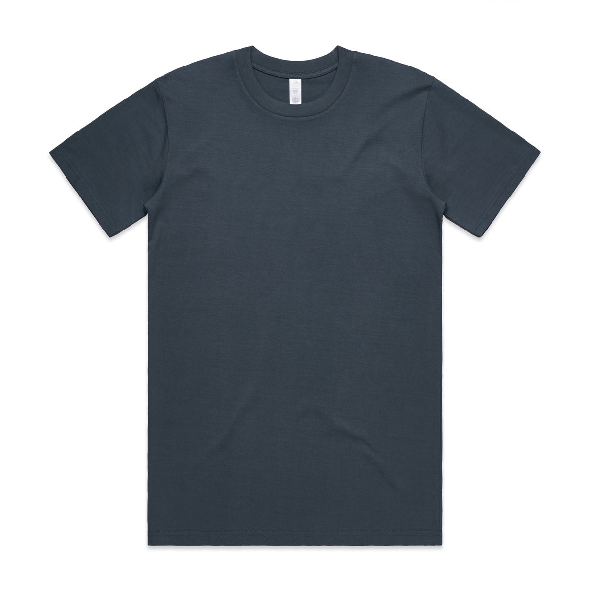 Classic Organic Tee 5026G - Petrol Blue - Front