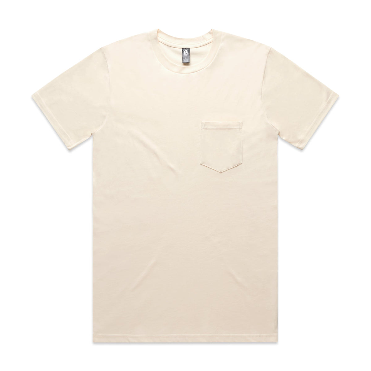 Classic Pocket Tee 5027 - Ecru - Front