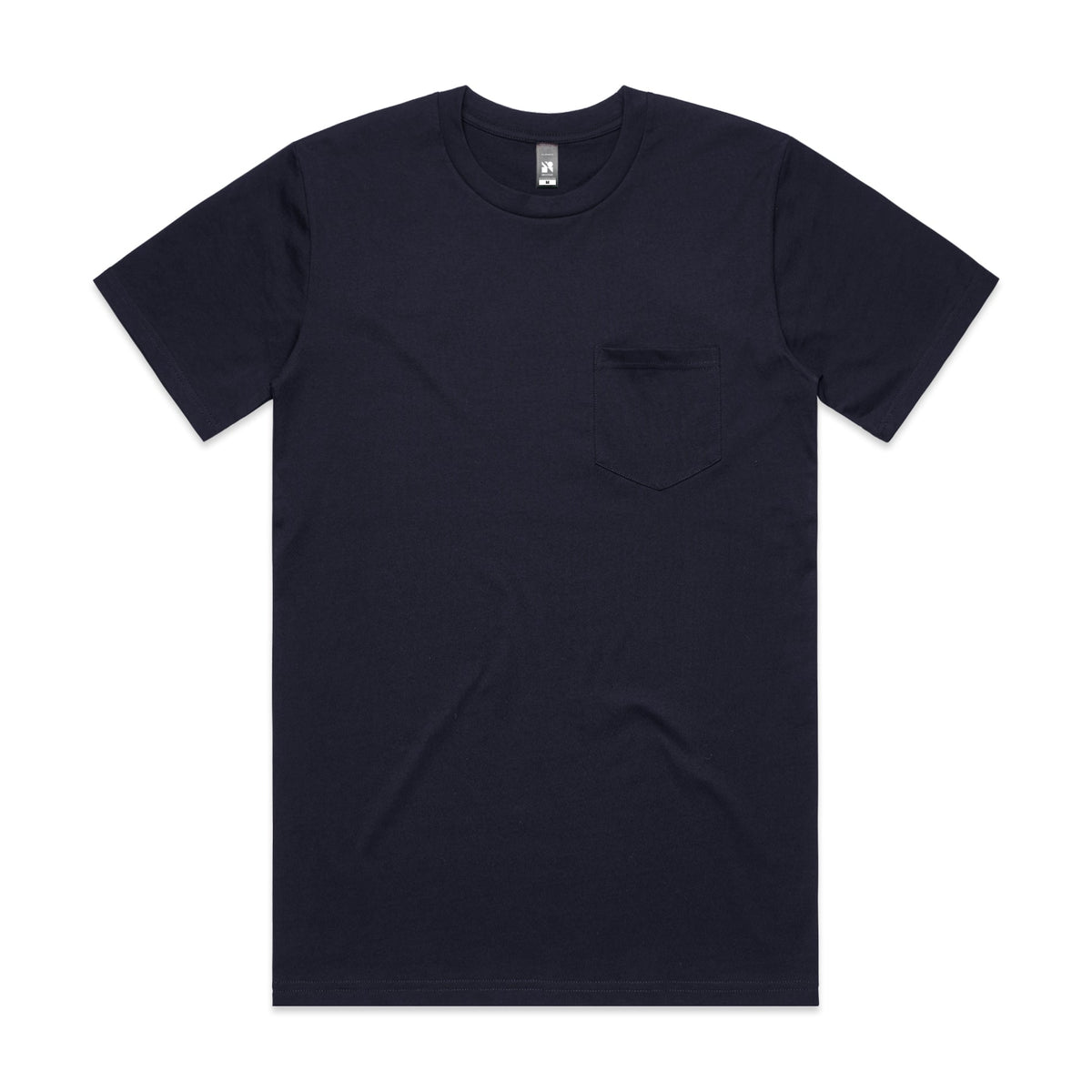 Classic Pocket Tee 5027 - Navy - Front