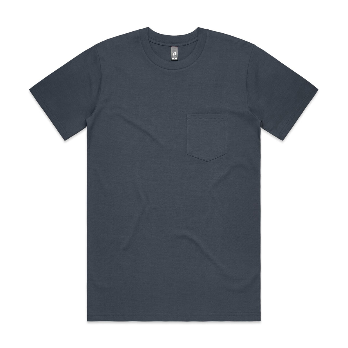 Classic Pocket Tee 5027 - Petrol Blue - Front