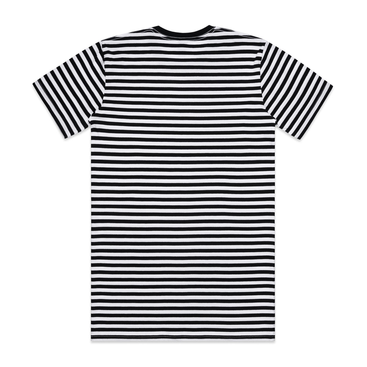 Staple Stripe Tee 5028 - Black/White - Back