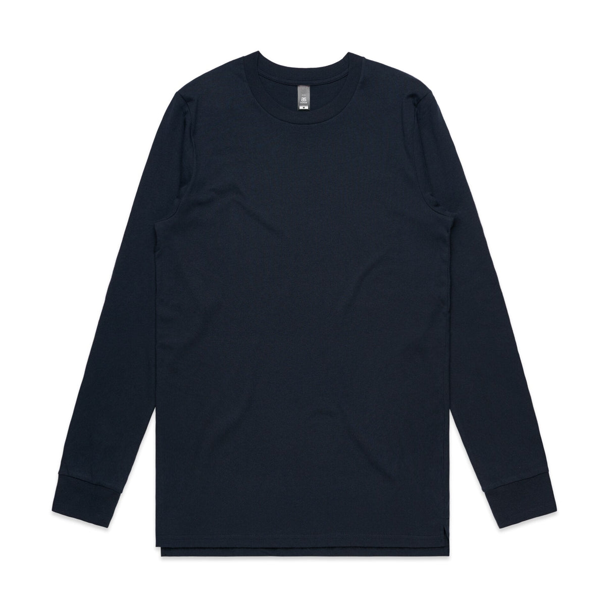 Base L/S Tee 5029S - Navy - Front