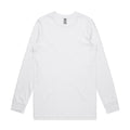 Base L/S Tee 5029 - White - Front