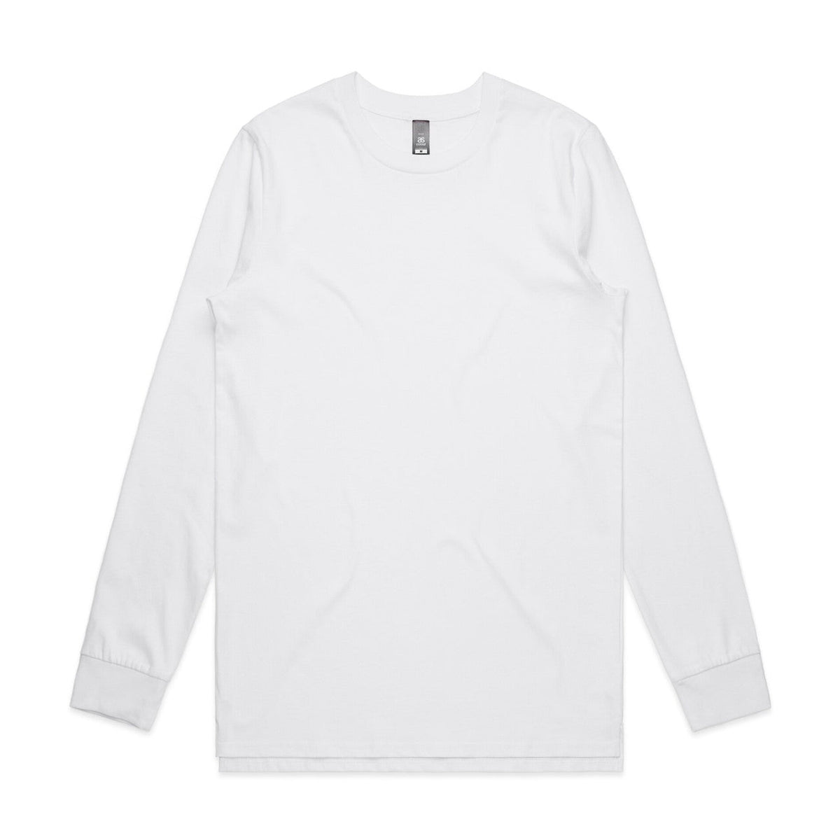 Base L/S Tee 5029 - White - Front