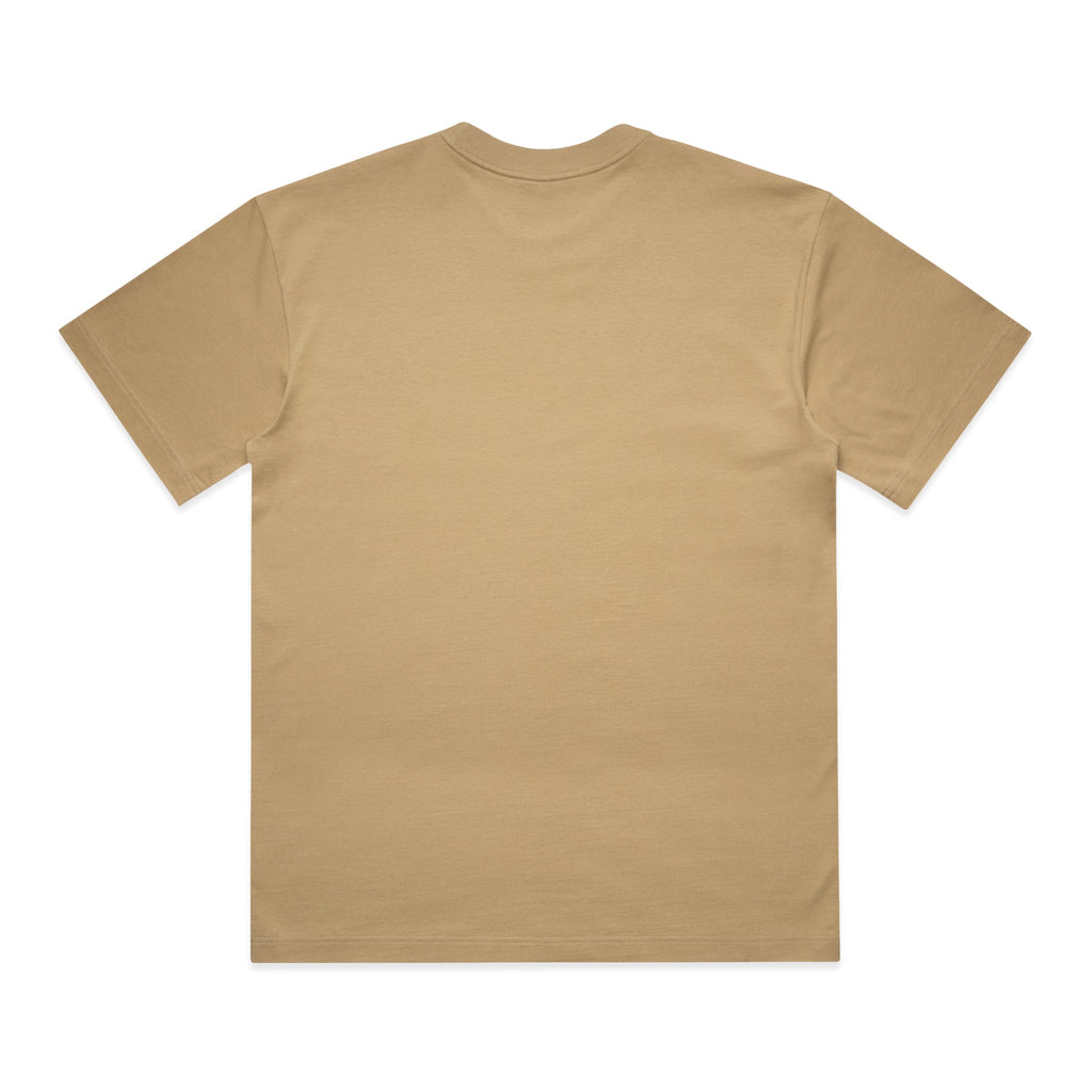 Box Tee 5030 - Khaki - Back