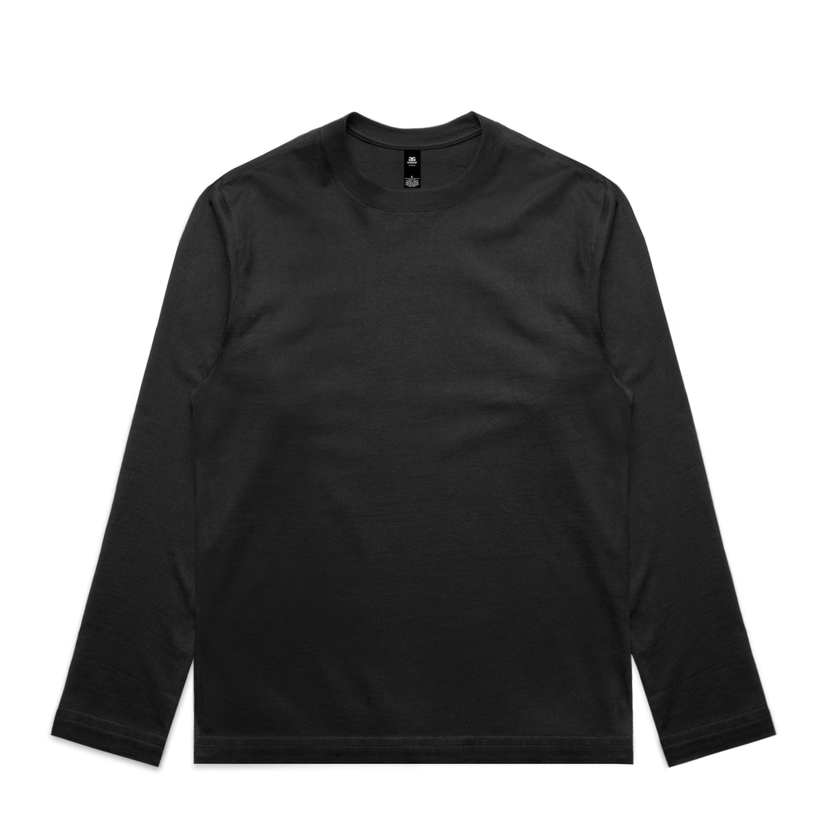 Box L/S Tee 5031 - Black - Front