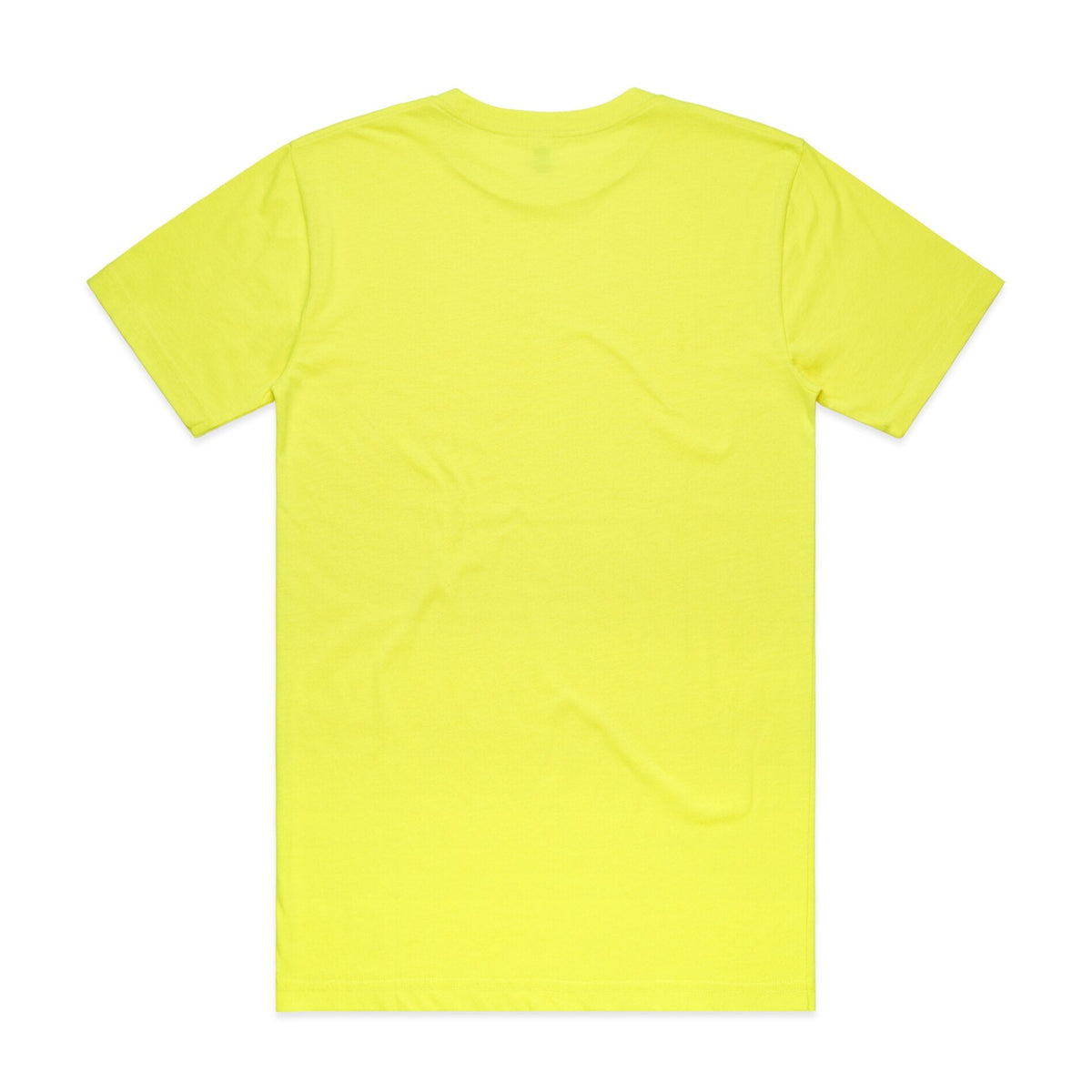 Block Safety Tee 5050F - Safety Yellow - Back