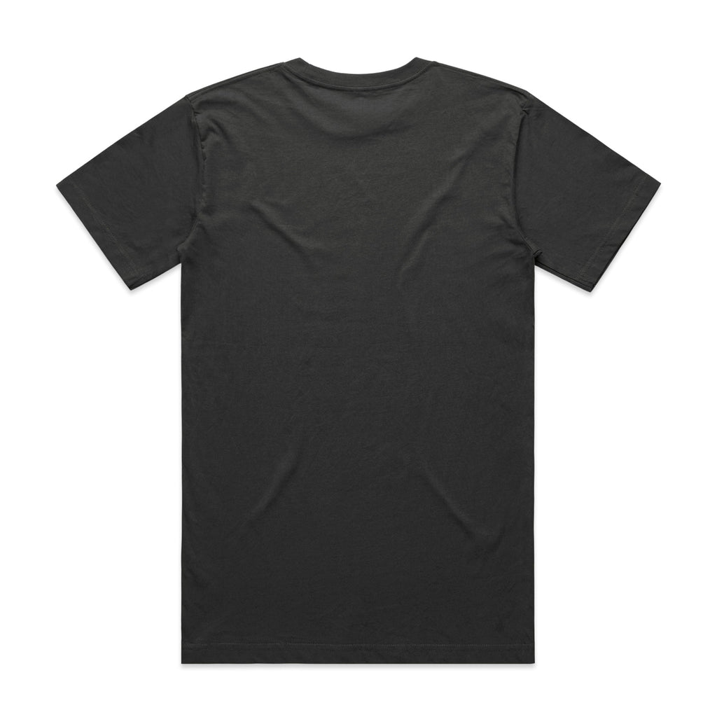 Block Tubular Tee 5050T - Coal - Back