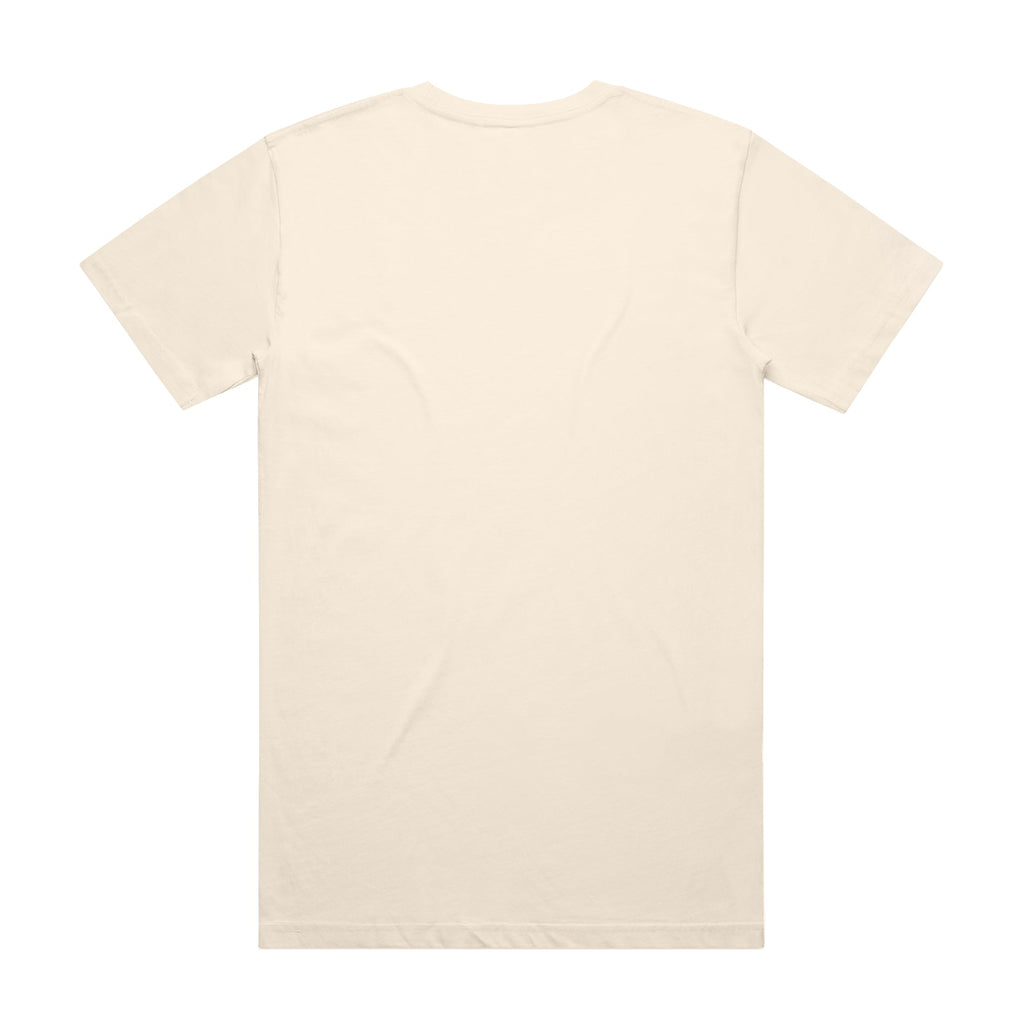 Block Tubular Tee 5050T - Ecru - Back