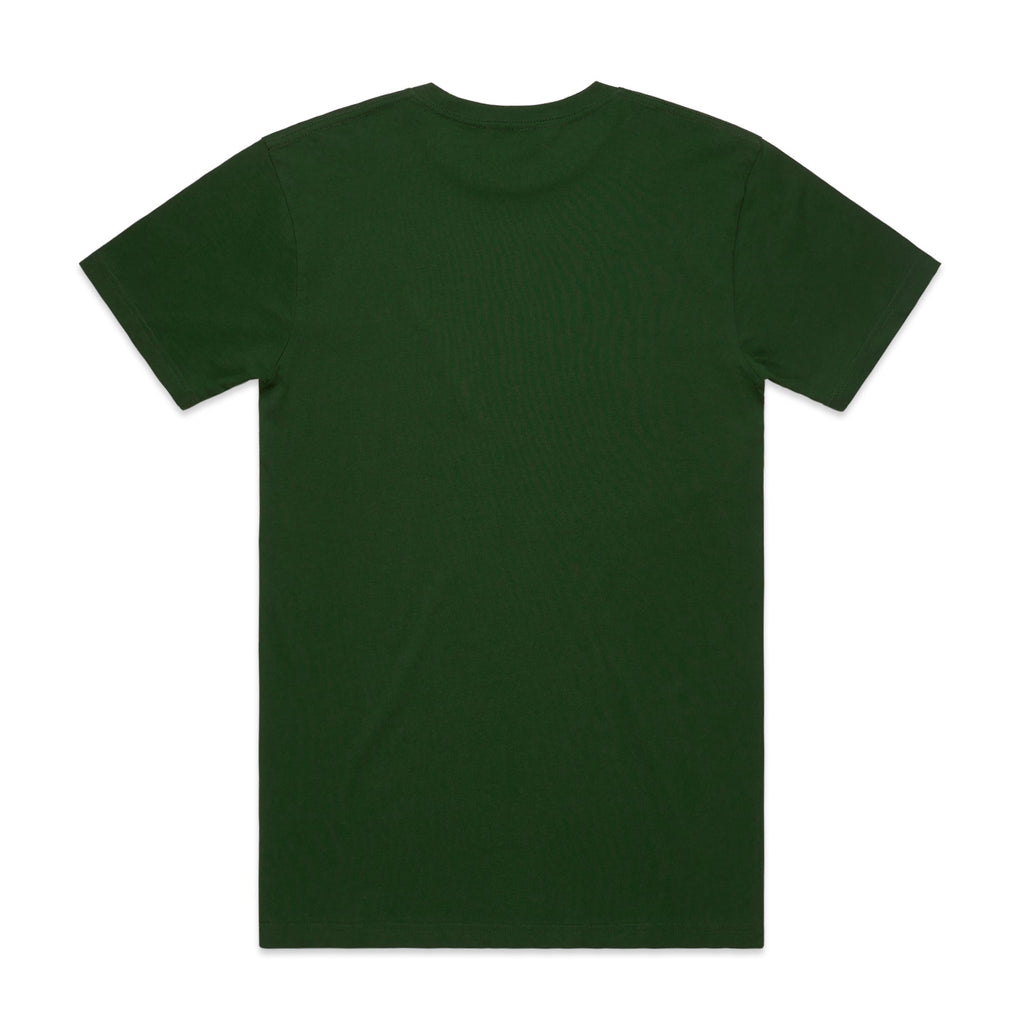 Block Tubular Tee 5050T - Forest Green - Back