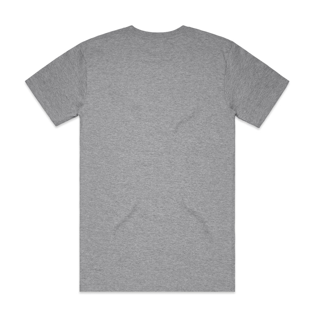 Block Tubular Tee 5050T - Grey Marle - Back