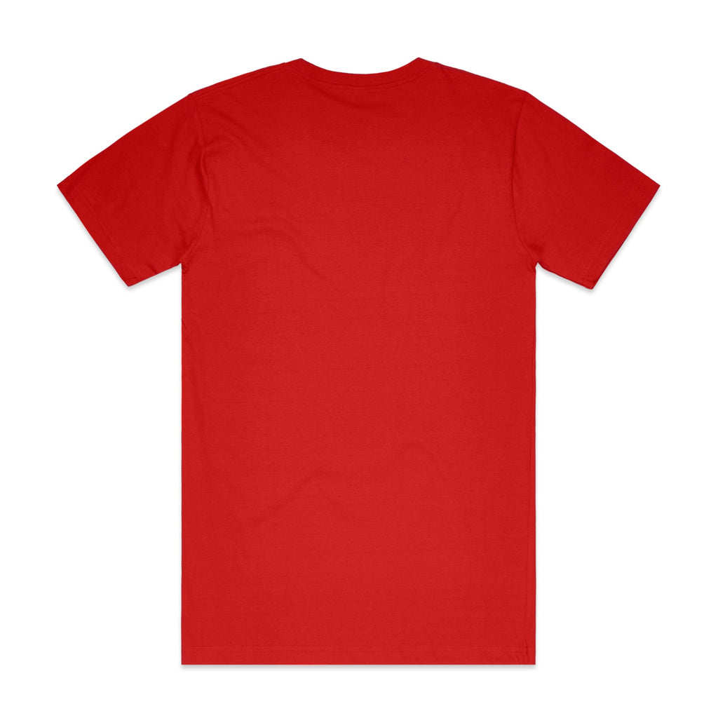 Block Tubular Tee 5050T - Red - Back