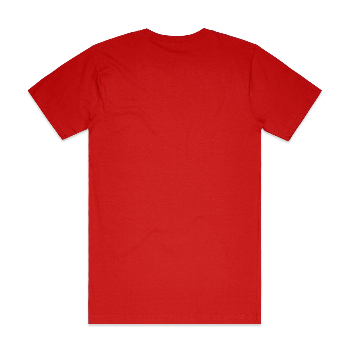 Block Tubular Tee 5050T - Red - Back
