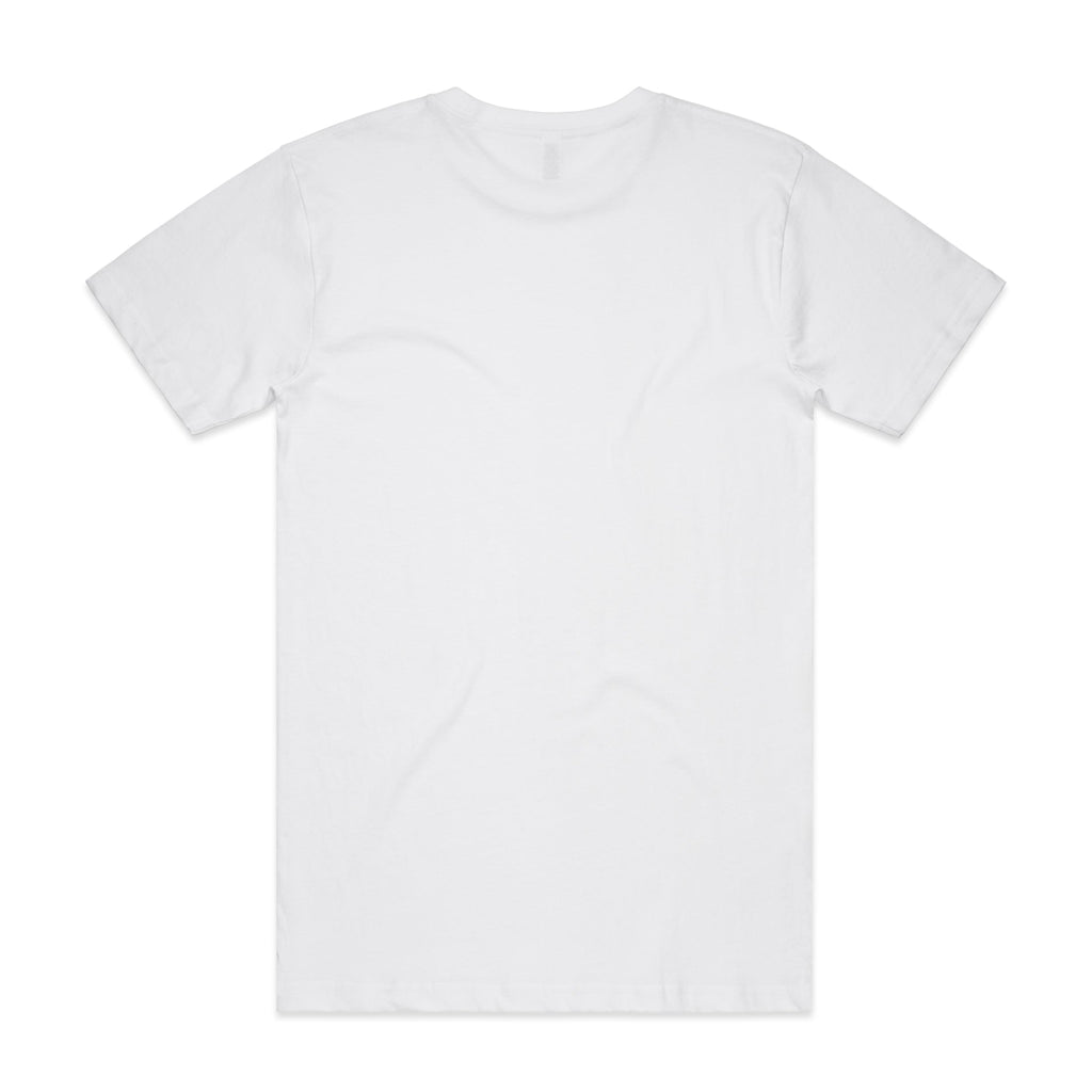 Block Tubular Tee 5050T - White - Back