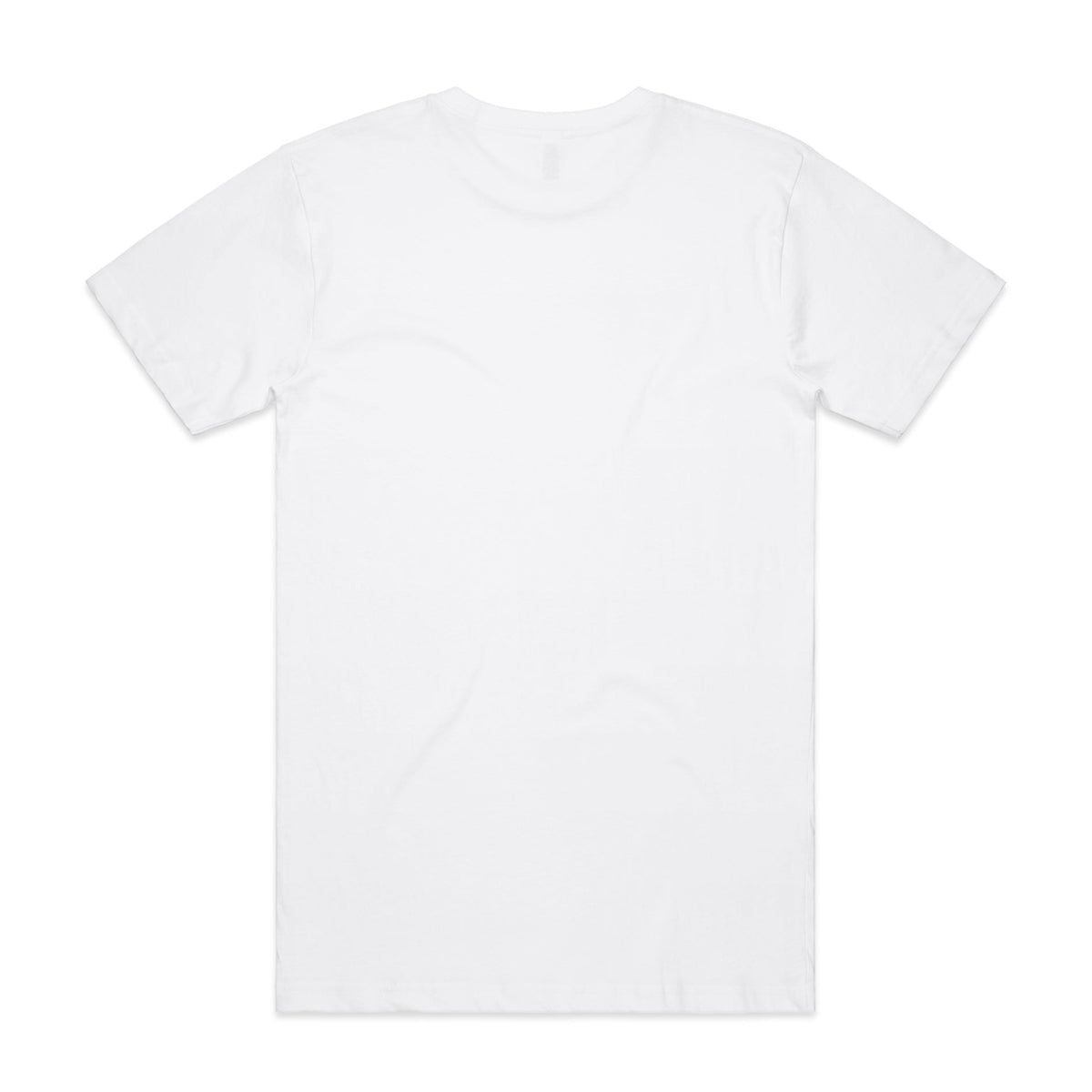 Block Tee 5050 - White - Back