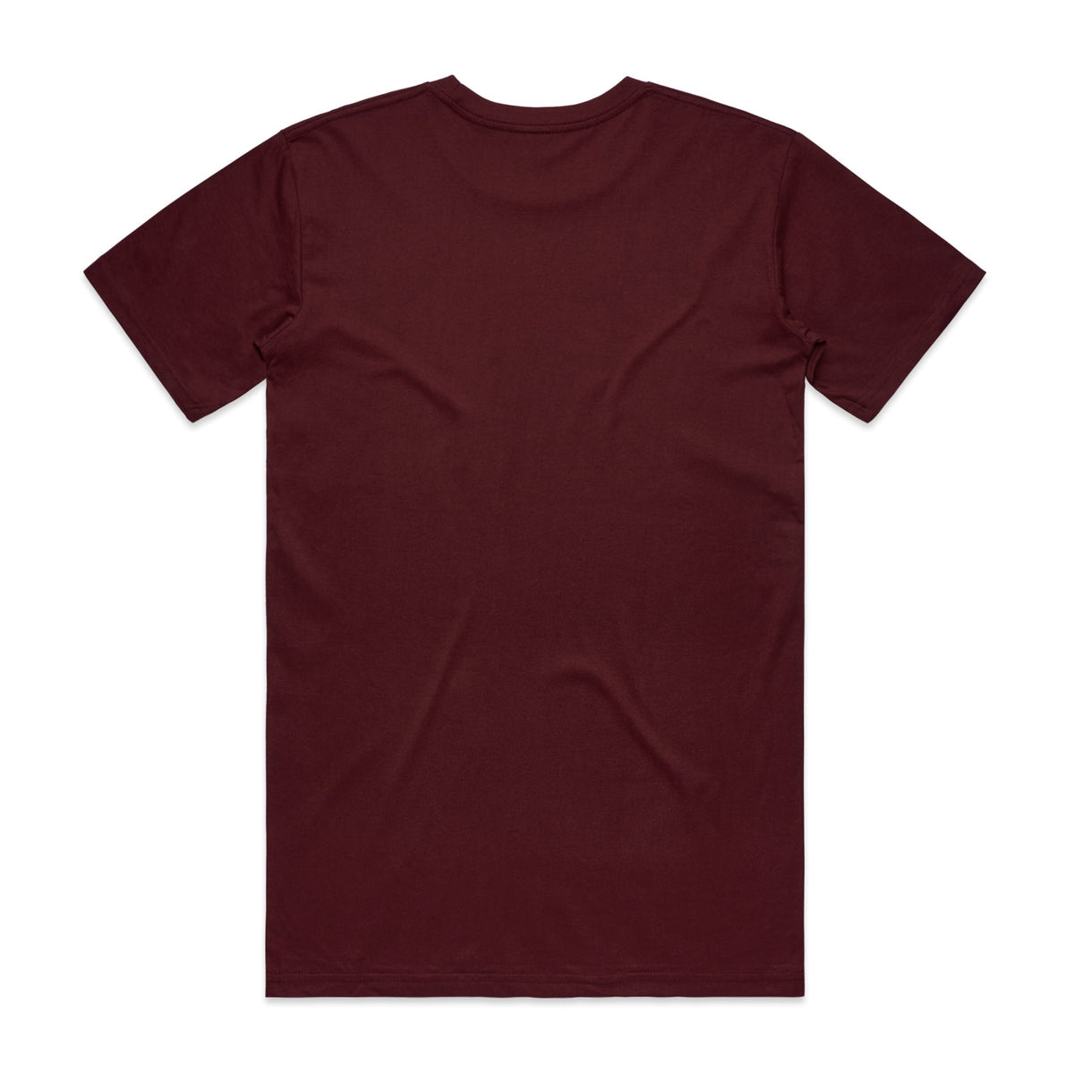 Basic Tee 5051 - Burgundy - Back