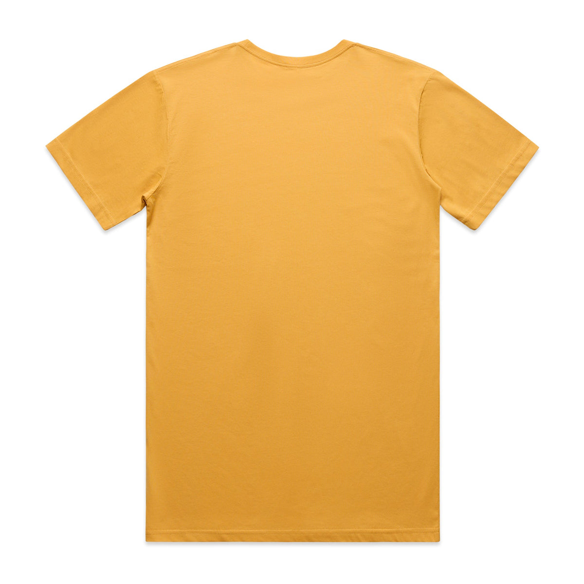 Basic Tee 5051 - Mustard - Back