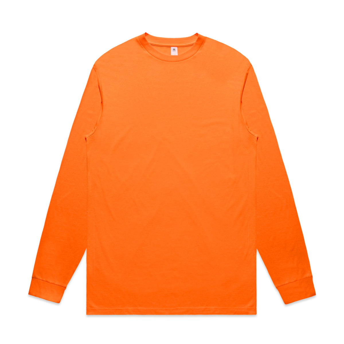 Block Safety L/S Tee 5054F - Safety Orange - Front