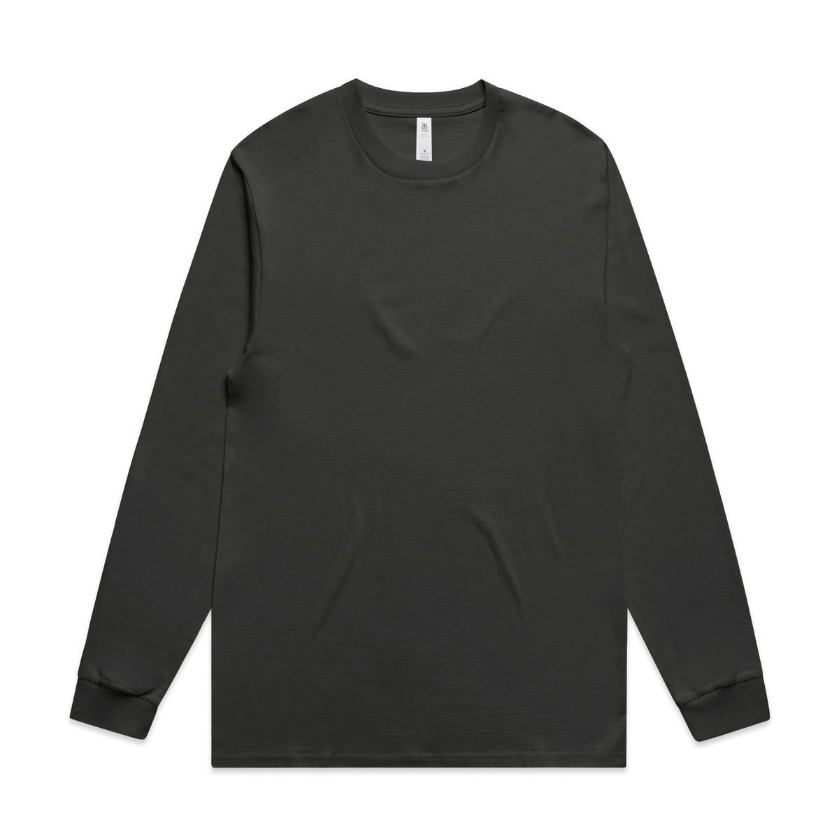 Block L/S Tee 5054 - Coal - Front
