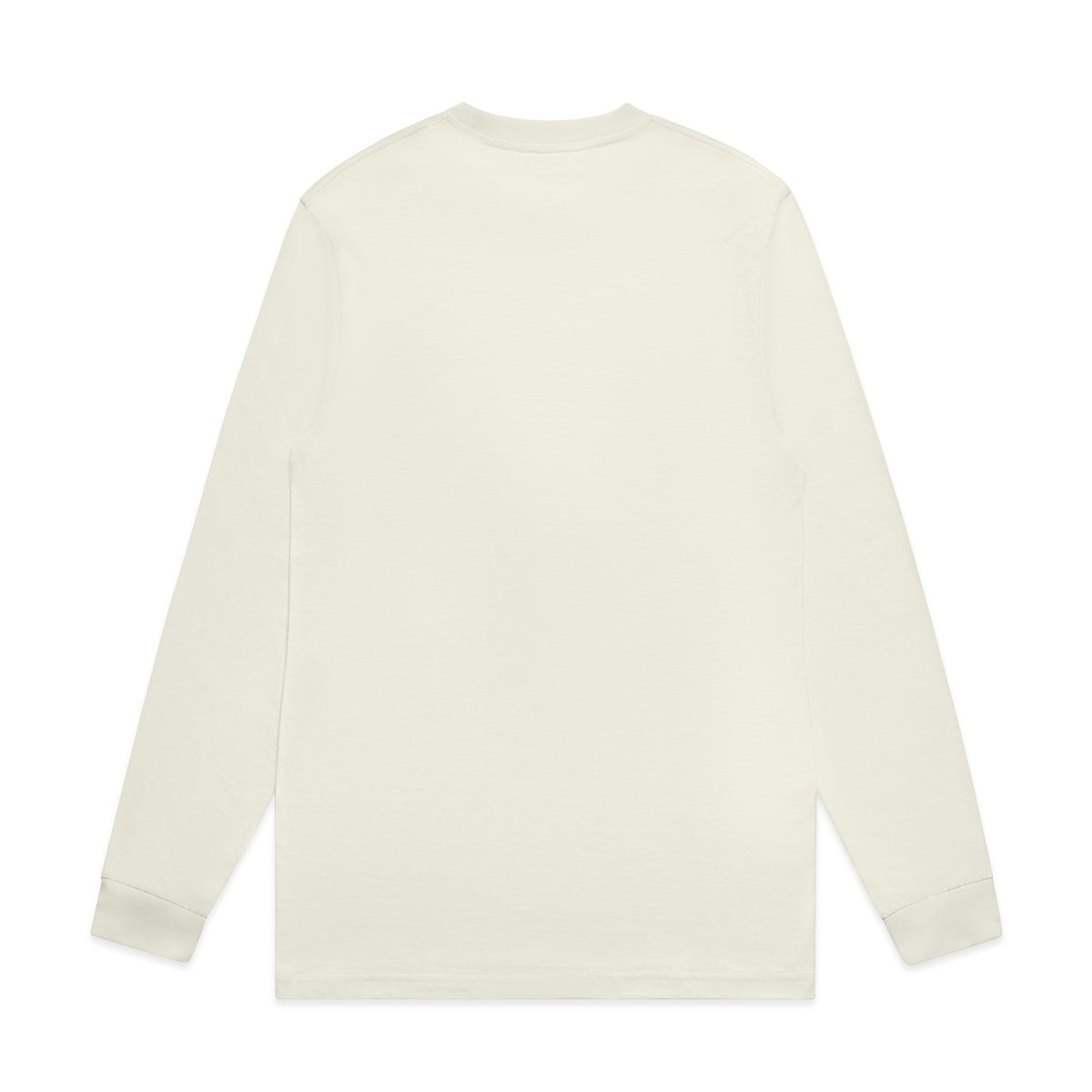 Block L/S Tee 5054 - Ecru - Back