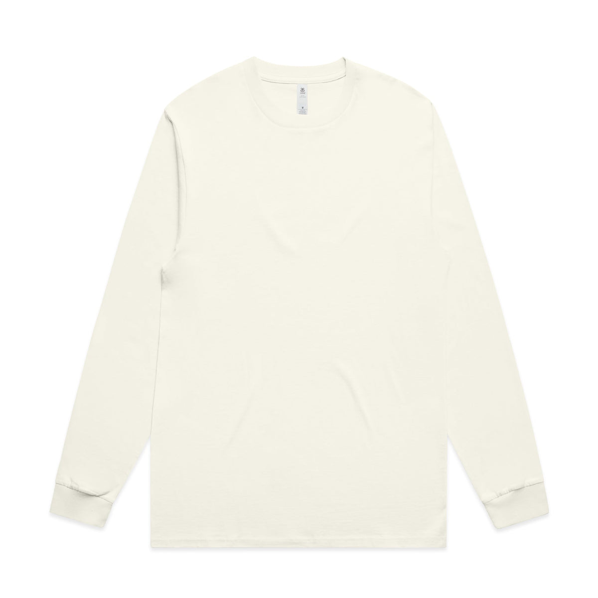 Block L/S Tee 5054 - Ecru - Front