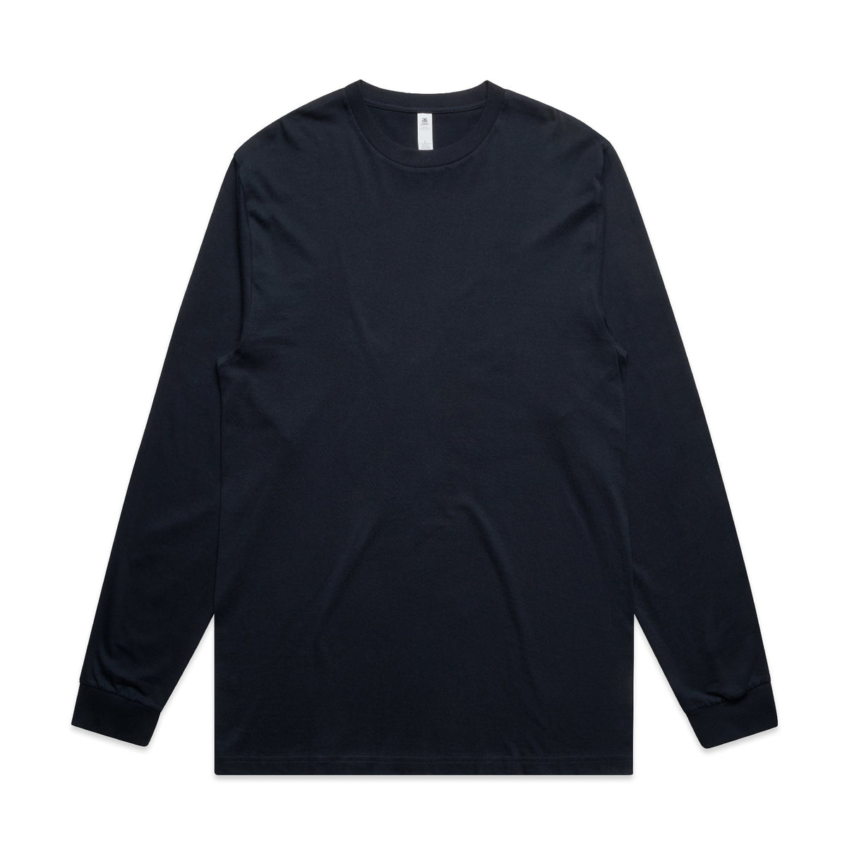 Block L/S Tee 5054 - Navy - Front