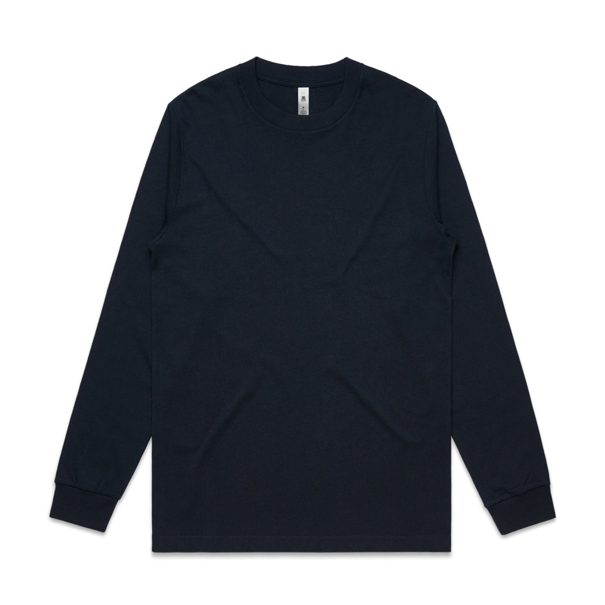 General L/S Tee 5056S - Navy - Front