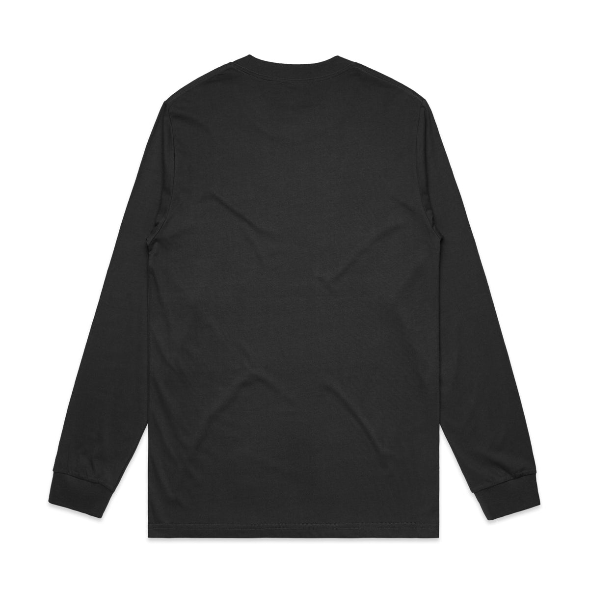 General L/S Tee 5056S - Coal - Back