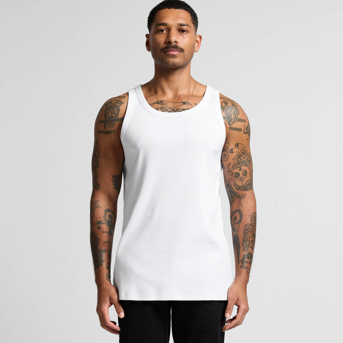 Organic Rib Singlet 5063G