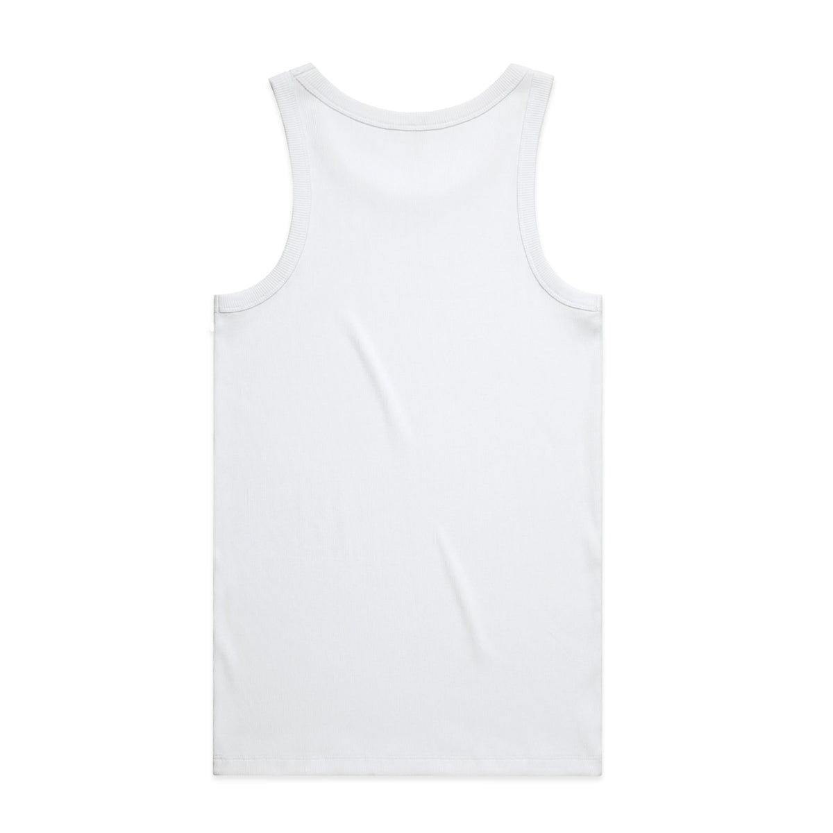Organic Rib Singlet 5063G - White - Back