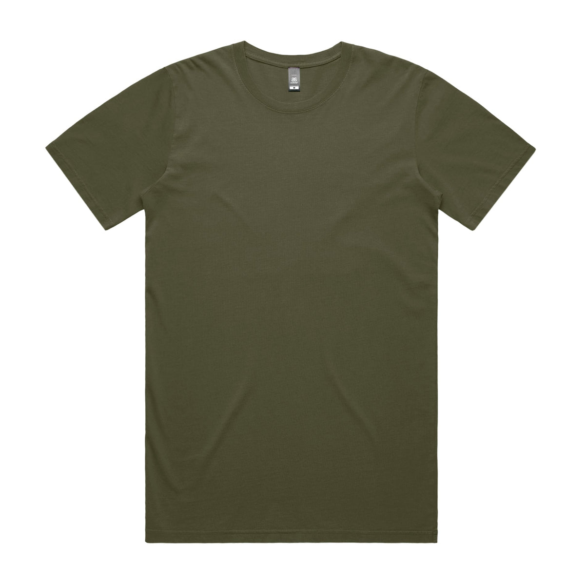 Staple Faded Tee 5065 - Faded Army - Front