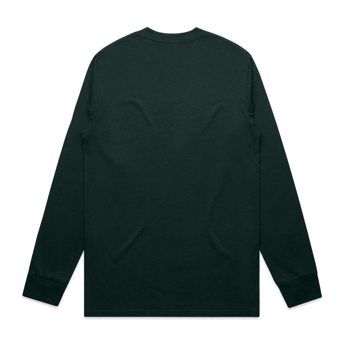 Classic L/S Tee 5071 - Pine Green - Back