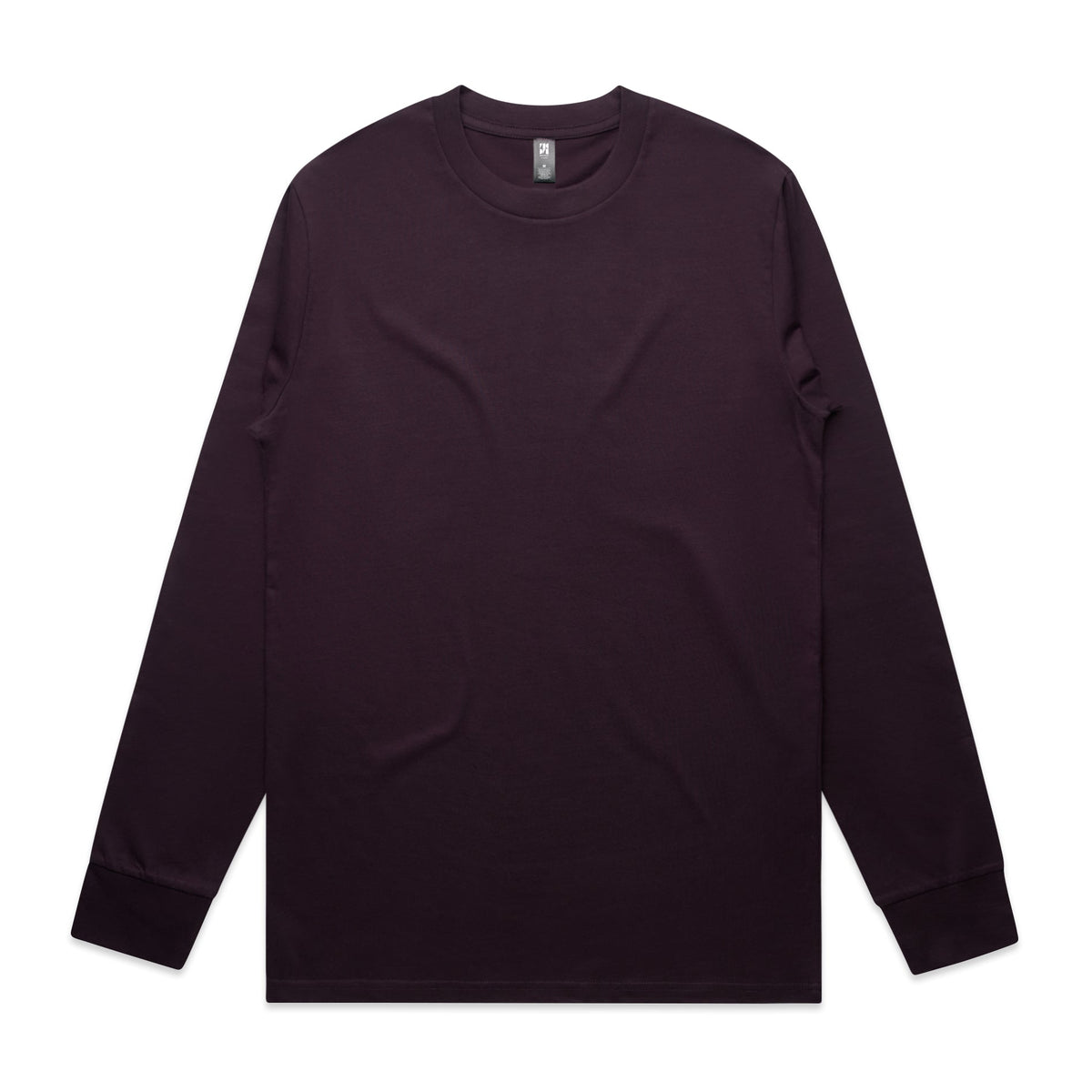 Classic L/S Tee 5071S - Plum - Front