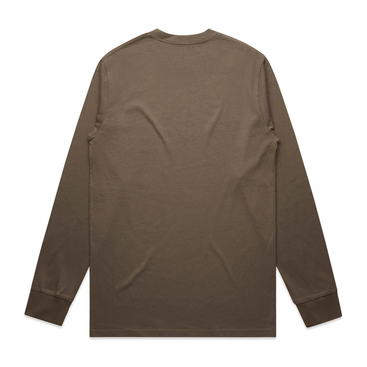 Classic L/S Tee 5071 - Walnut - Back