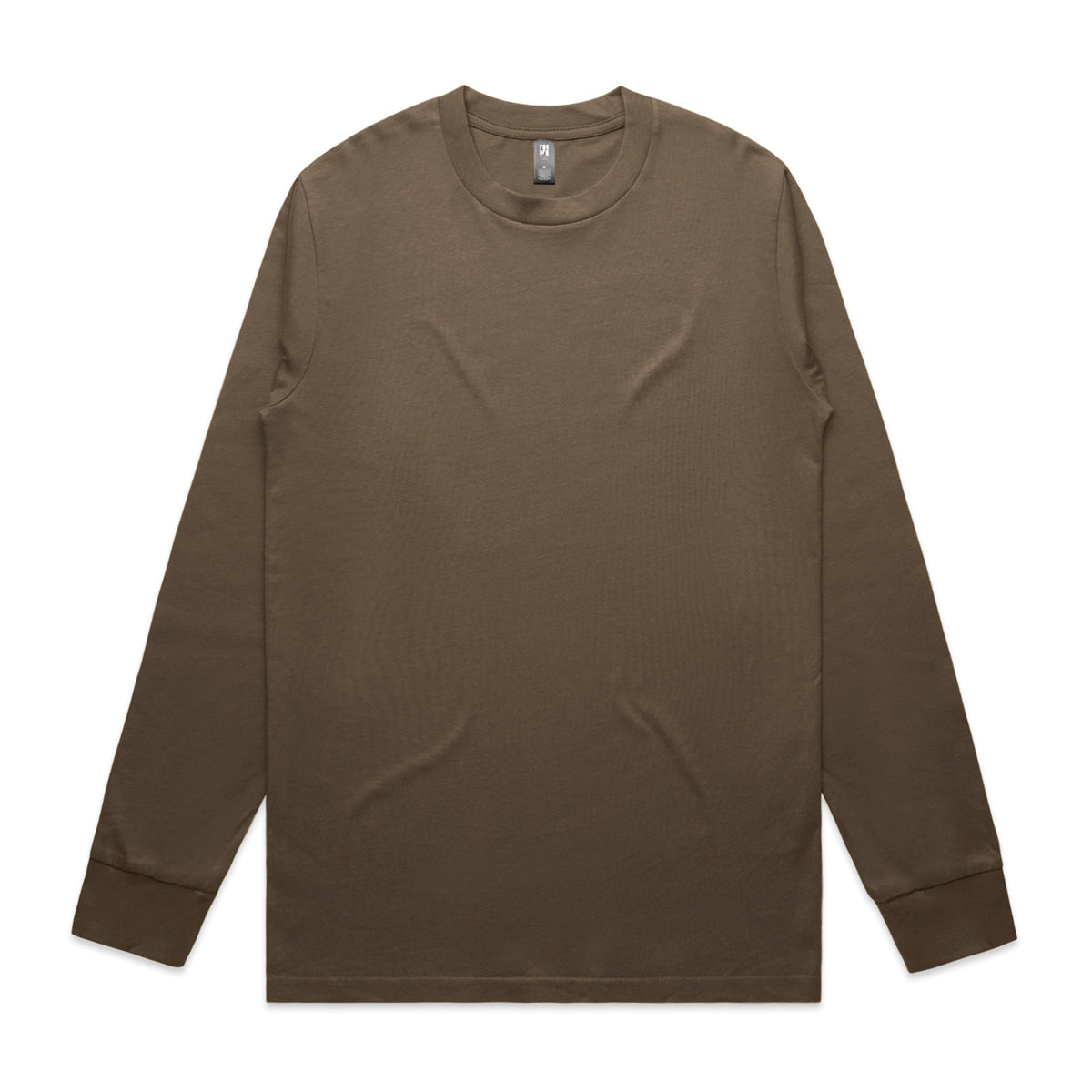 Classic L/S Tee 5071 - Walnut - Front
