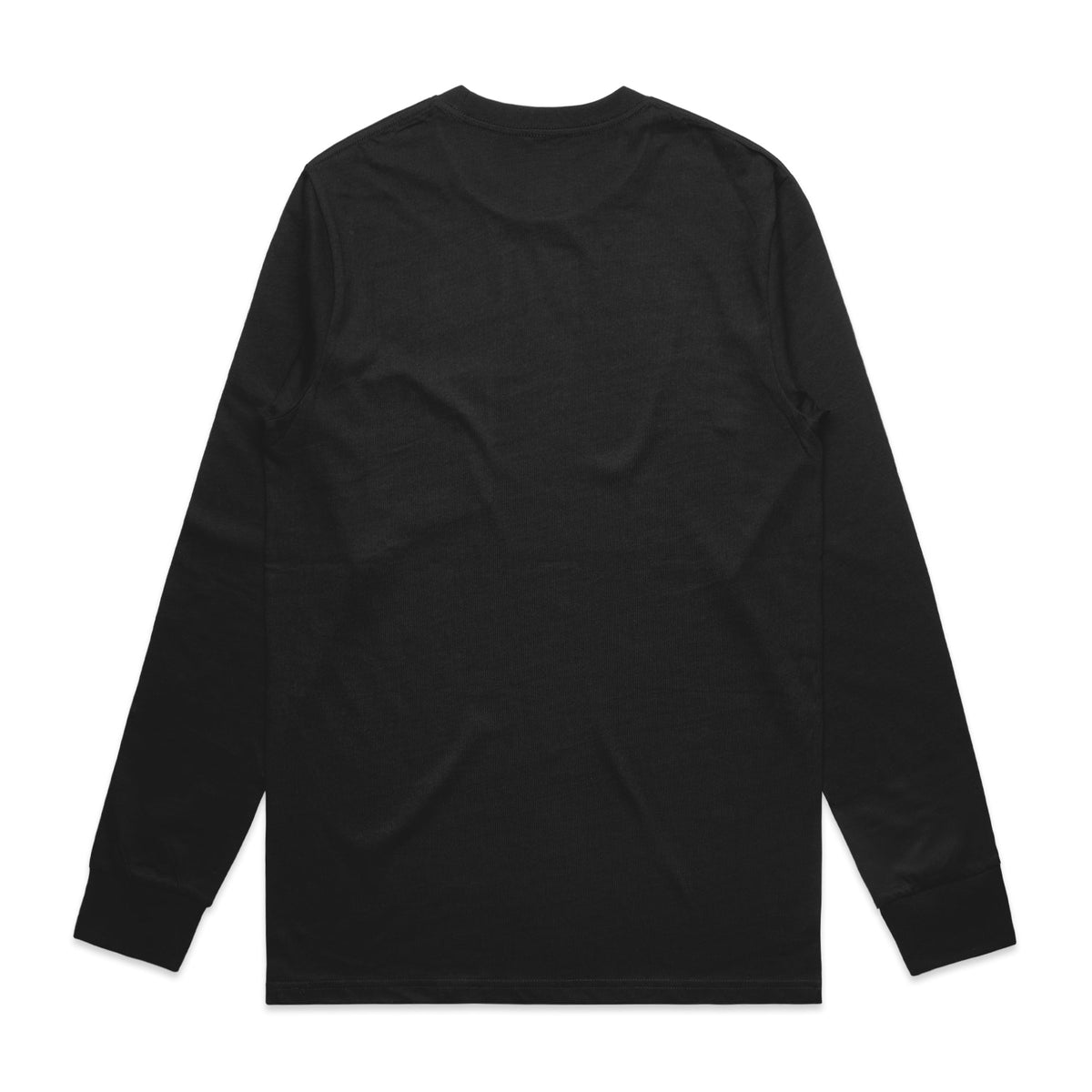 Classic Pocket L/S Tee 5072 - Black - Back